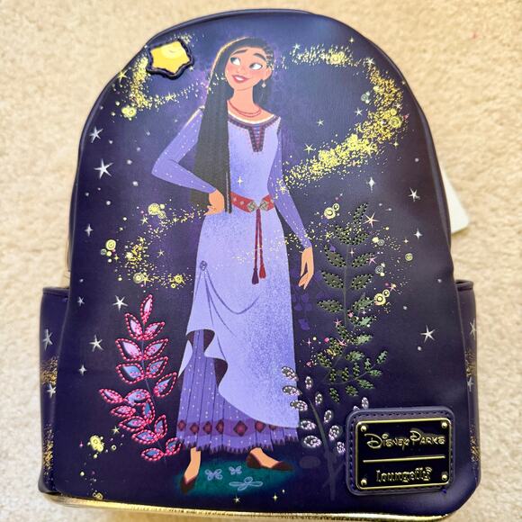 Disney Parks Wish Loungefly Mini backpack NWT